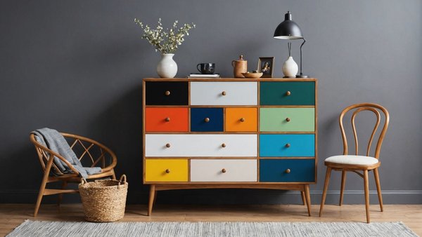 4 idées de couleurs tendances pour repeindre un meuble en bois