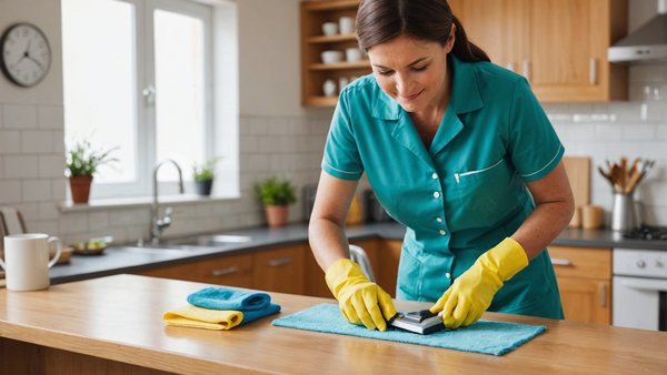 Femme de ménage à domicile: nettoyage et repassage sur mesure